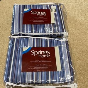 Twin size sheet sets new